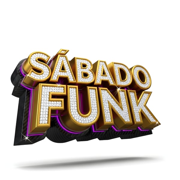 SELO 3D SÁBADO FUNK REALISTA 05
