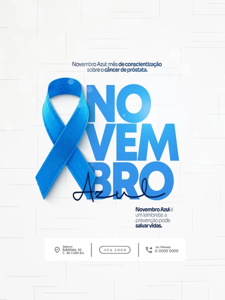 FLYER NOVEMBRO AZUL CONSCIENTIZAÇÃO SAÚDE MASCULINA PSD EDITÁVEL (11)