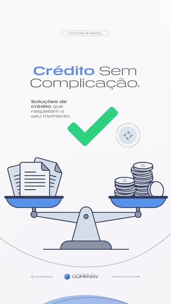FINTECH E DIGITAL BANKING FINANÇAS MODERNAS SOCIAL MEDIA PSD EDITÁVEL 7 STORY