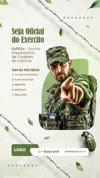 SOCIAL MEDIA CURSO PREPARATÓRIO MILITAR 23