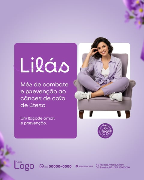 CAMPANHA MARÇO LILÁS SOCIAL MEDIA STORIES PSD EDITÁVEL 4