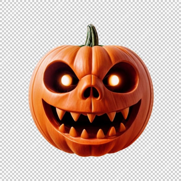 ABÓBORA HALLOWEEN PNG SEM FUNDO