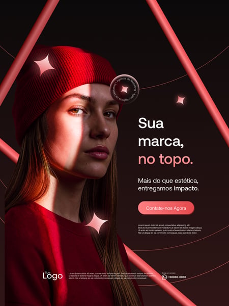AGÊNCIA DE MARKETING SOCIAL MEDIA 3 Figma Social Media Template