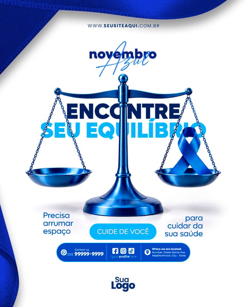 FEED NOVEMBRO AZUL SOCIAL MEDIA PSD EDITÁVEL 02