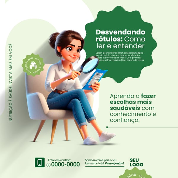 NUTRICIONISTA - COMO ENTENDER RÓTULOS DE PRODUTOS