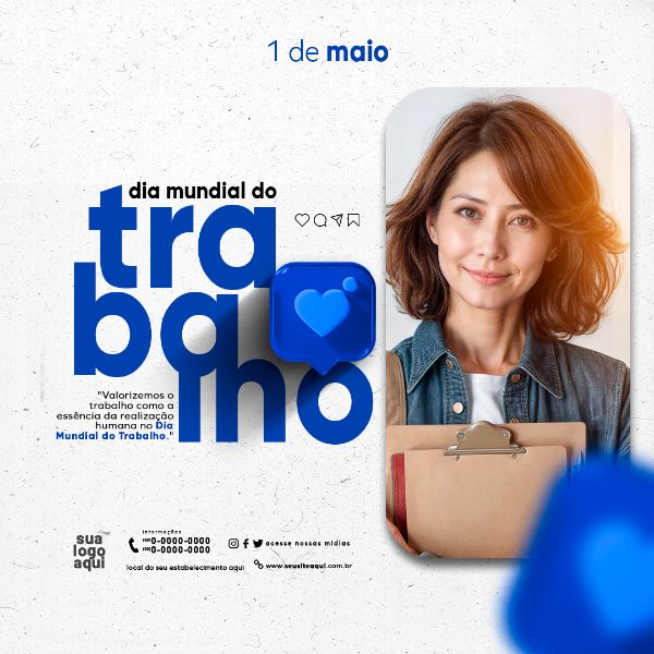 1 DE MAIO DIA MUNDIAL DO TRABALHO