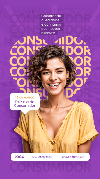 15 DE MARÇO - DIA DO CONSUMIDOR SOCIAL MEDIA