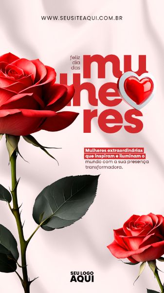 STORY - DIA DA MULHER | MULHERES | PSD EDITÁVEL