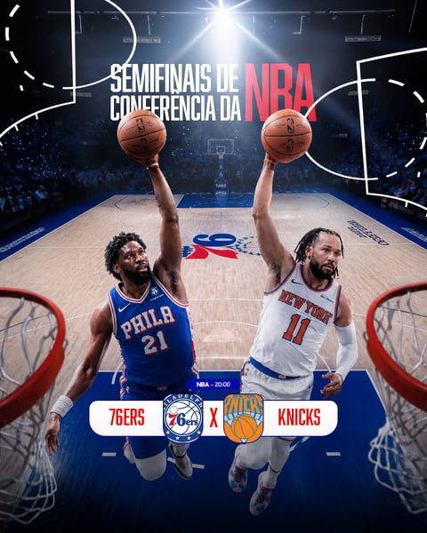 JOGO DO DIA - 76ERS X KNICKS - NBA