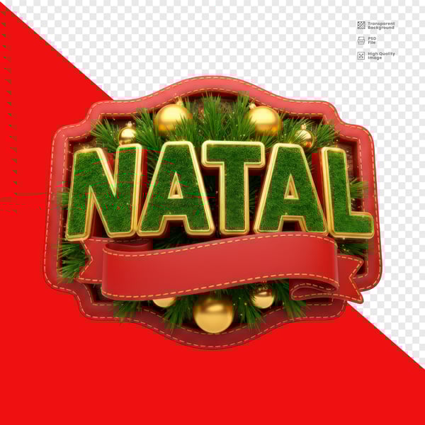 SELO 3D NATAL