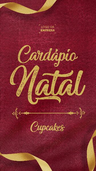 CARPÁDIO DE NATAL CUPCAKE - 01