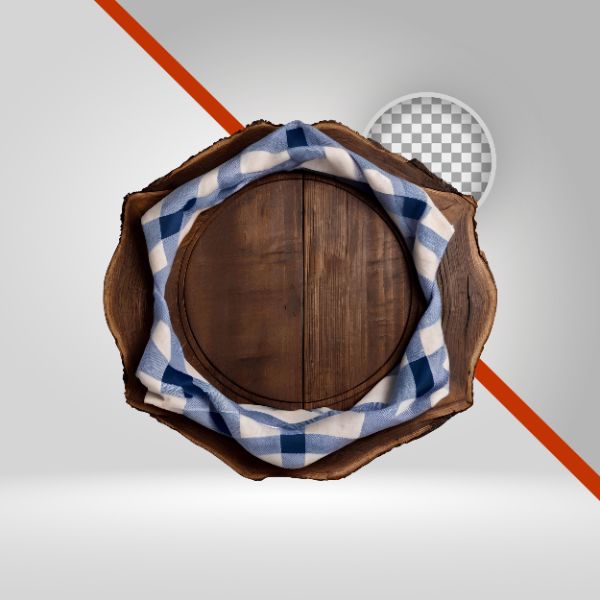 CÍRCULO 3D SÃO JOÃO, HEXÁGONO DE MADEIRA, ELIPSE PRA TEXTO, ELEMENTO PNG, FUNDO TRANSPARENTE, AZUL, RUSTICO, JUNINO 3D