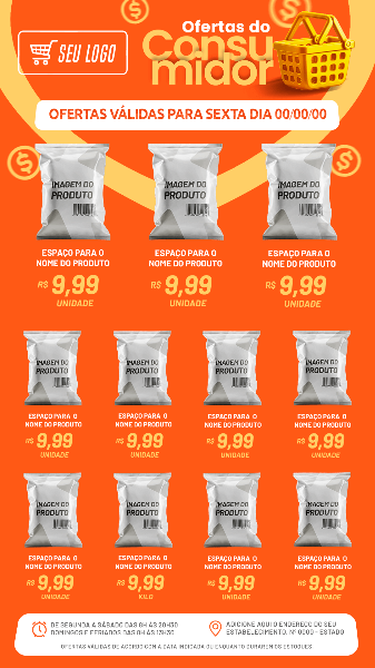 FOLHETO DE OFERTAS DIA DO CONSUMIDOR 11 PRODUTOS