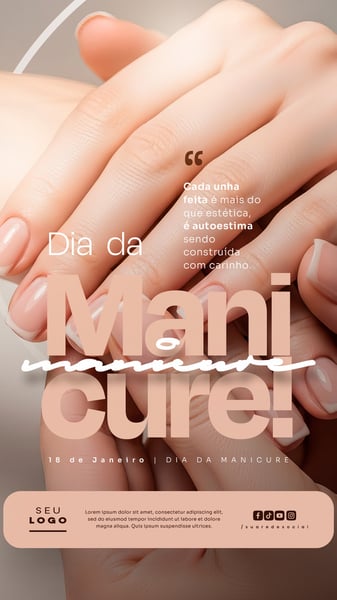 DIA DA MANICURE 18 DE JANEIRO STORY SOCIAL MEDIA PSD EDITÁVEL 1