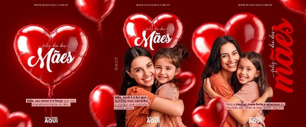 CARROSSEL VERTICAL - DIA DAS MÃES - PSD EDITÁVEL