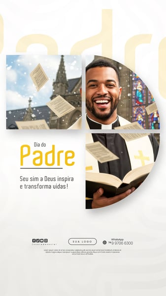 DIA DO PADRE 04 DE AGOSTO FLYER SOCIAL MEDIA PSD EDITÁVEL 6