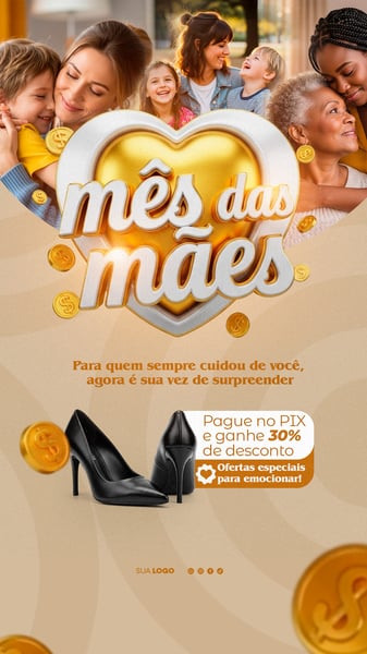 MÊS DAS MÃES DIA DAS MÃES 01 STORY