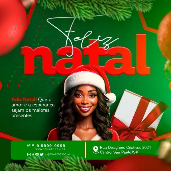 FTT SOCIAL MEDIA FELIZ NATAL FEED FELIZ NATAL! QUE O AMOR E A ESPERANÇA SEJAM