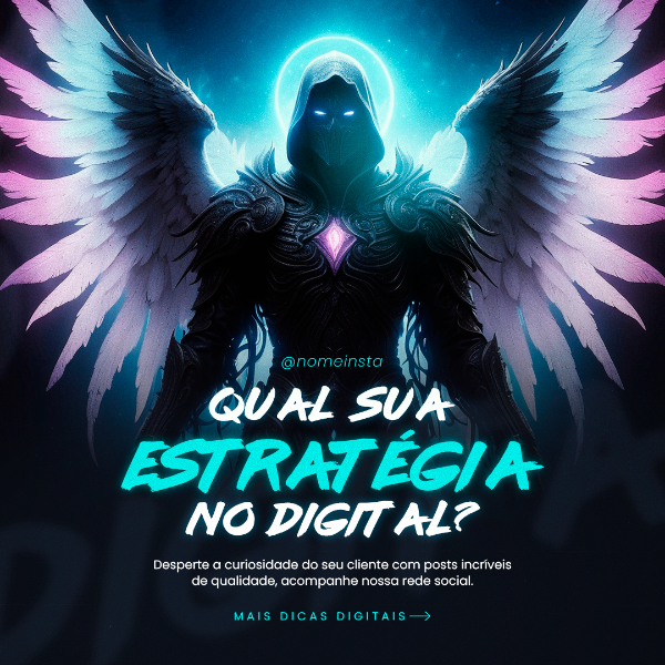 QUAL SUA ESTRATÉGIA NO DIGITAL SOCIAL MEDIA POST INSTAGRAM