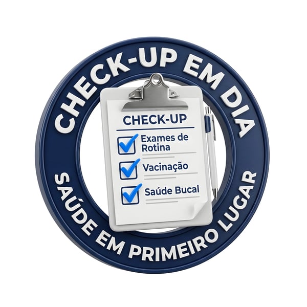 CHECKUP CLIPBOARD CHECKMARKS CIRCULAR MEDICAL BADGE