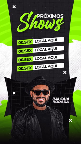 FLYER AGENDA SEMANAL PSD - RAI SAIA RODADA STORIES