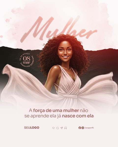 Social Media Dia Internacional das Mulheres