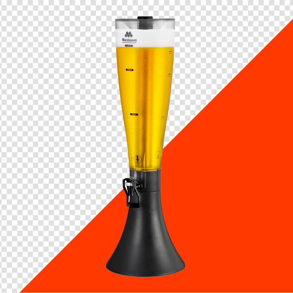 TORRE DE CHOPP CERVEJA GELADA PNG TRANSPARENTE SEM FUNDO