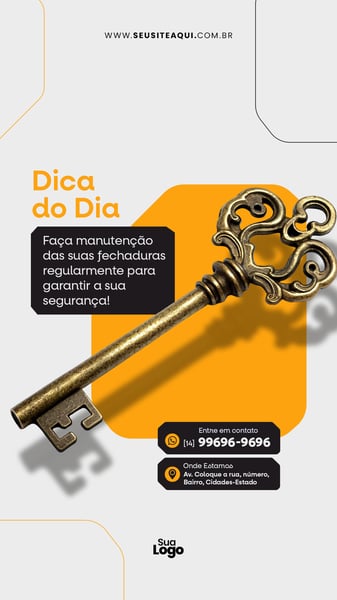 Story - Chaveiro - Social Media