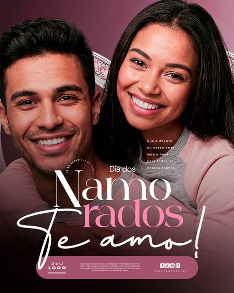 DIA DOS NAMORADOS 12 DE JUNHO SOCIAL MEDIA PSD EDITÁVEL 5