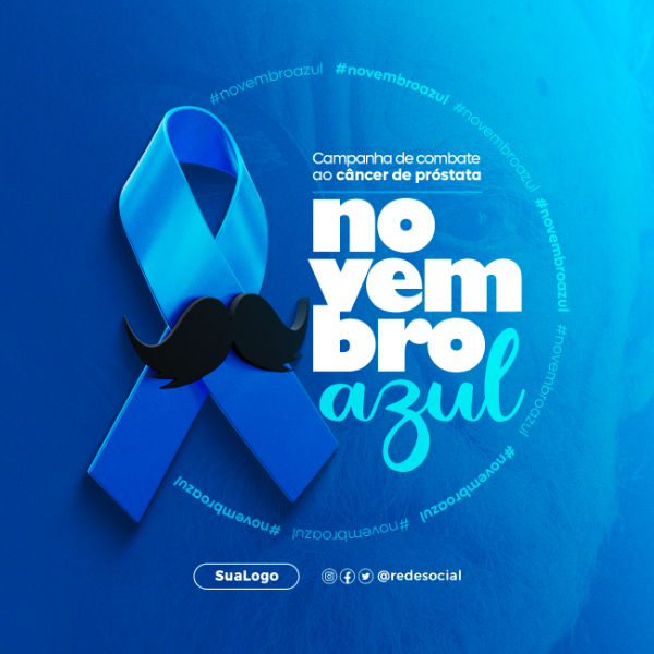 NOVEMBRO AZUL CAMPANHA DE PREVENÇÃO AO CÂNCER DE PRÓSTATA.PSD
