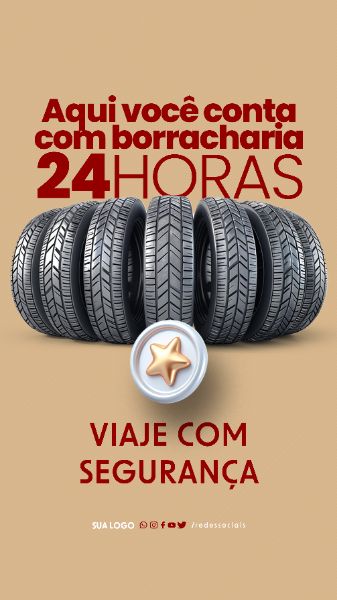 STORY - BORRACHARIA - 24 HORAS