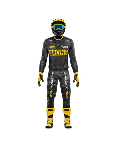 ROPA DE MOTOCROSS PSD EDITÁVEL MOCKUP