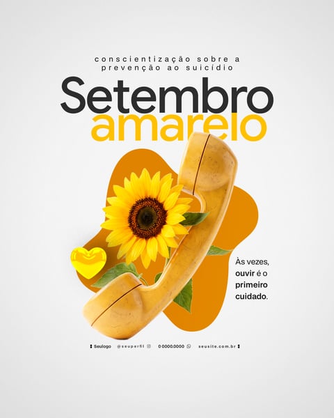 SETEMBRO AMARELO FLYER PSD SOCIAL MEDIA 2