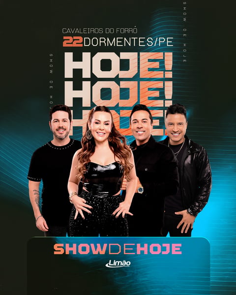 HOJE 22MAI - CAVALEIROS DO FORRÓ