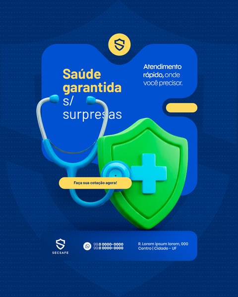 SEGURO SAÚDE GARANTIA SEM SURPRESAS SOCIAL MEDIA FEED