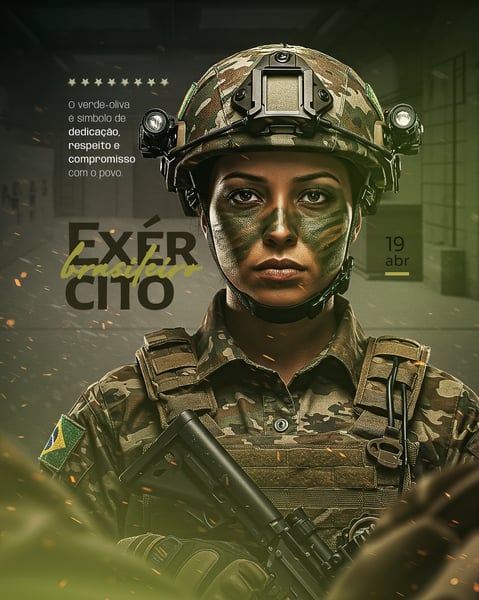 SOCIAL MEDIA - DIA DO EXERCITO BRASILEIRO
