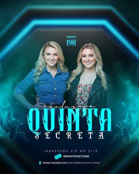 FLYER EVENTOS ARTISTAS SHOWS FESTA SOCIAL MEDIA PSD EDITÁVEL 29