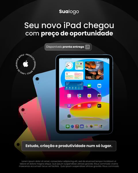 SEU-NOVO-iPAD-CHEGOU-SOCIAL-MEDIA-PSD-EDITÁVEL