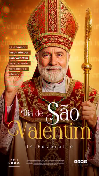 DIA DE SÃO VALENTIM 14 DE FEVEREIRO STORY SOCIAL MEDIA PSD EDITÁVEL 5