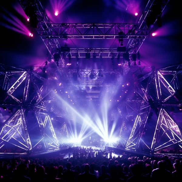 ESTRUTURA METÁLICA PARA SHOW