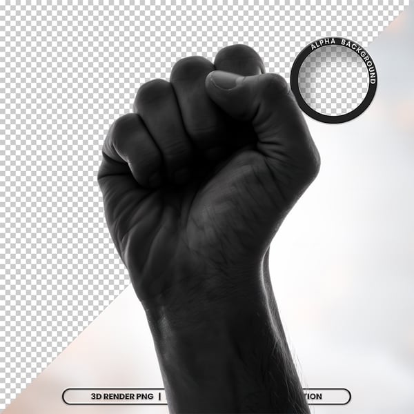 PUNHO MÃO APERTO DE MÃO ELEMENTO PSD PNG