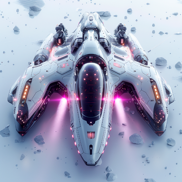 NAVE ESPACIAL | FUTURISTA | IMAGEM