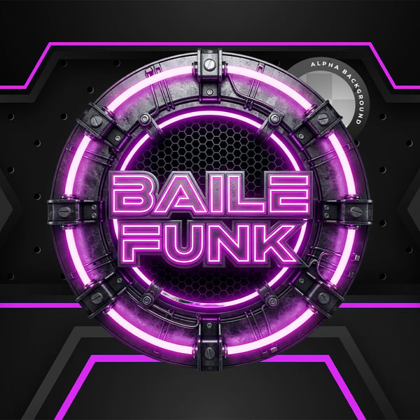 SELO 3D PARA EVENTOS BAILE FUNK