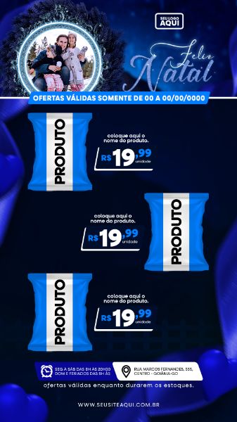 STORY | TABLÓIDE | FOLHETO | FELIZ NATAL | PSD EDITÁVEL