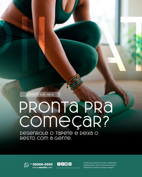 SOCIAL MEDIA PILATES PSD EDITÁVEL 4