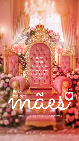 DIA DAS MÃES STORY FLYER PSD 14