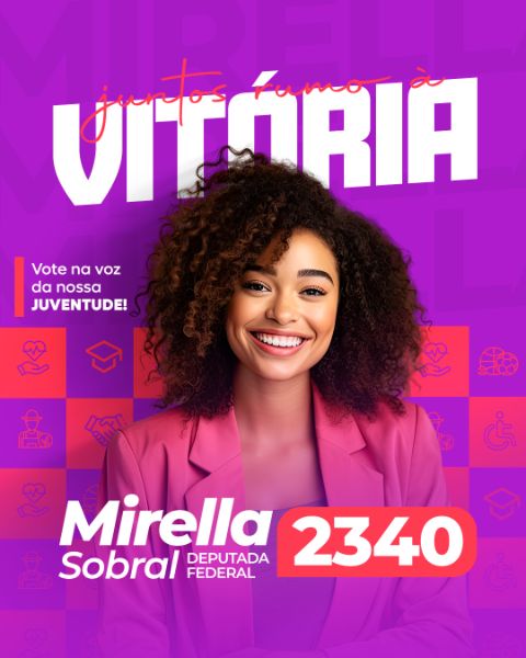 CAMPANHA POLÍTICA DEPUTADA FEDERAL VITÓRIA FEED PSD