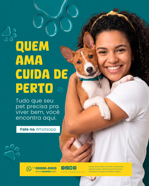 SOCIAL MEDIA PET SHOP PSD EDITÁVEL 6