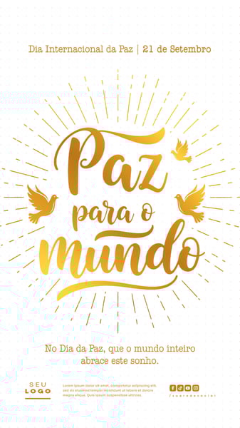 DIA INTERNACIONAL DA PAZ