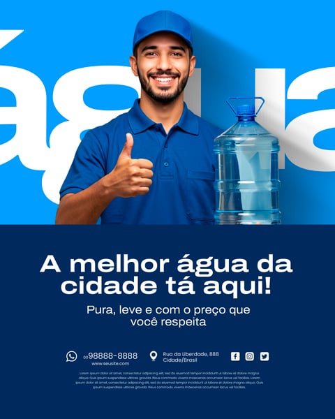 SOCIAL MEDIA DISTRIBUIDORA DE ÁGUA 7
